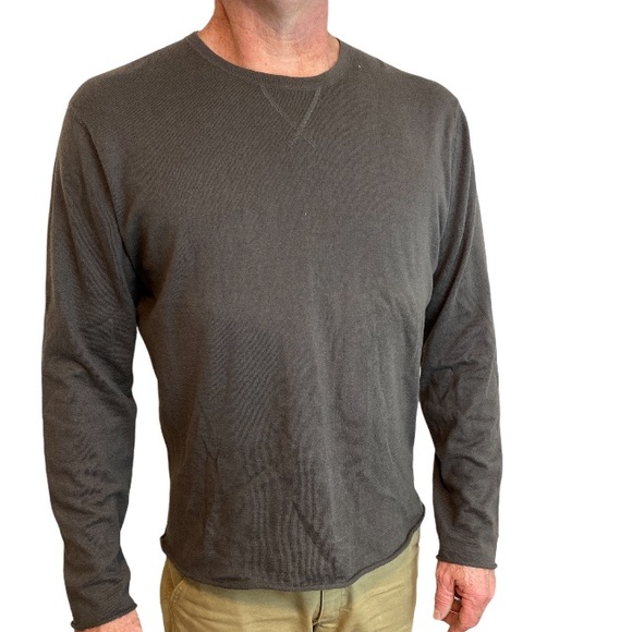 Banana Republic Other - BANANA REPUBLIC Brown Gray Cotton Cashmere Sweater